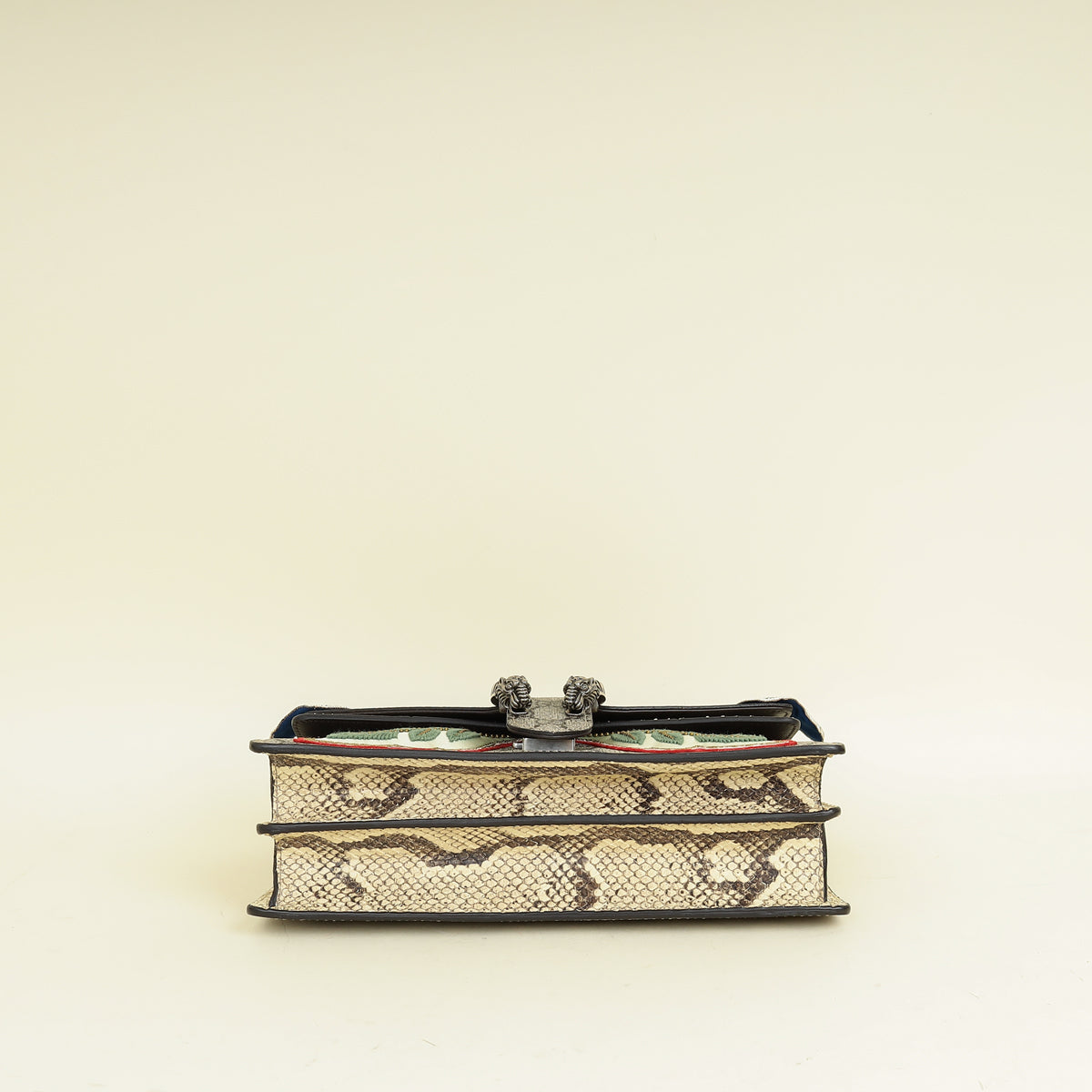 Gucci Multicolor GG Supreme Embroidered Dionysus Small Flap Bag