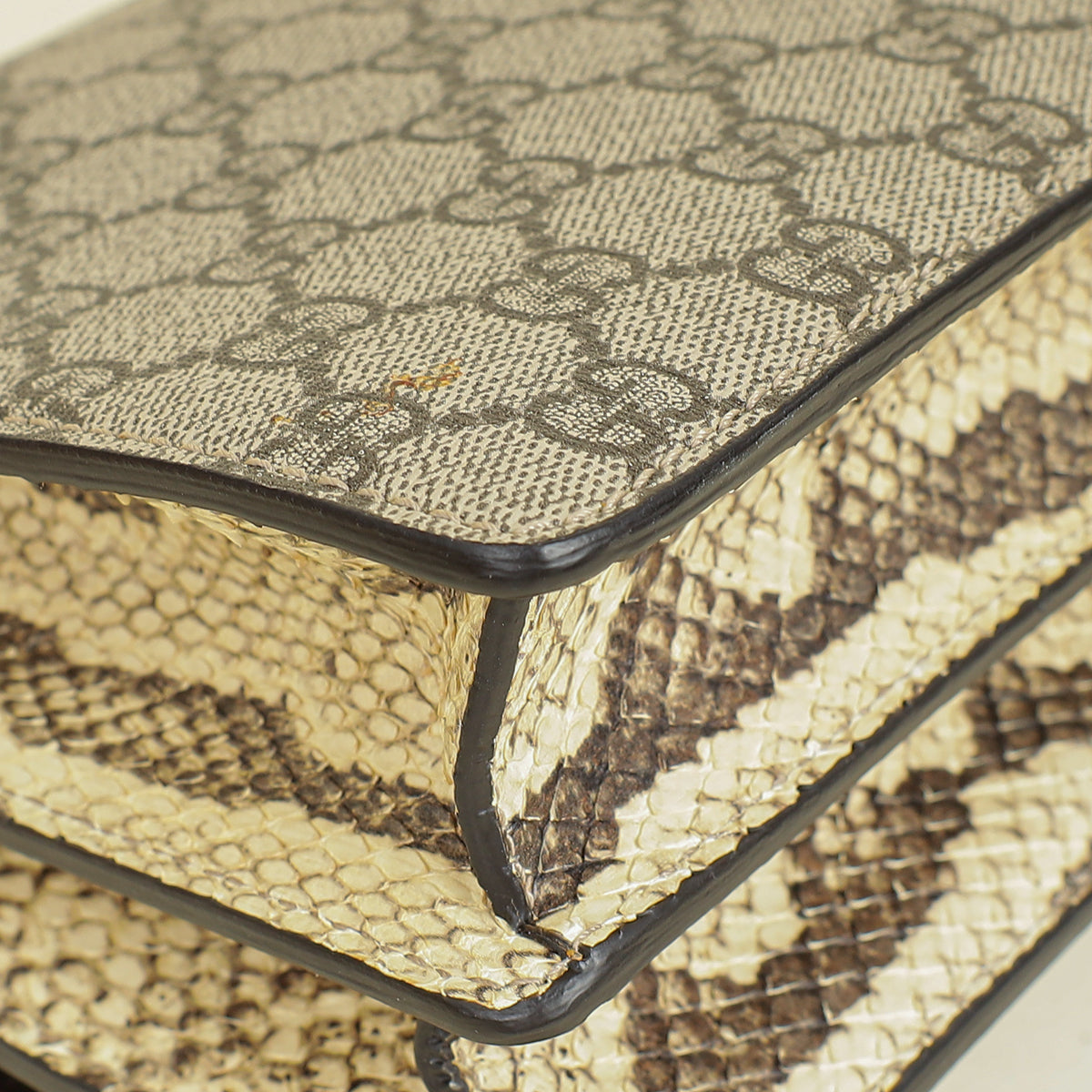 Gucci Multicolor GG Supreme Embroidered Dionysus Small Flap Bag