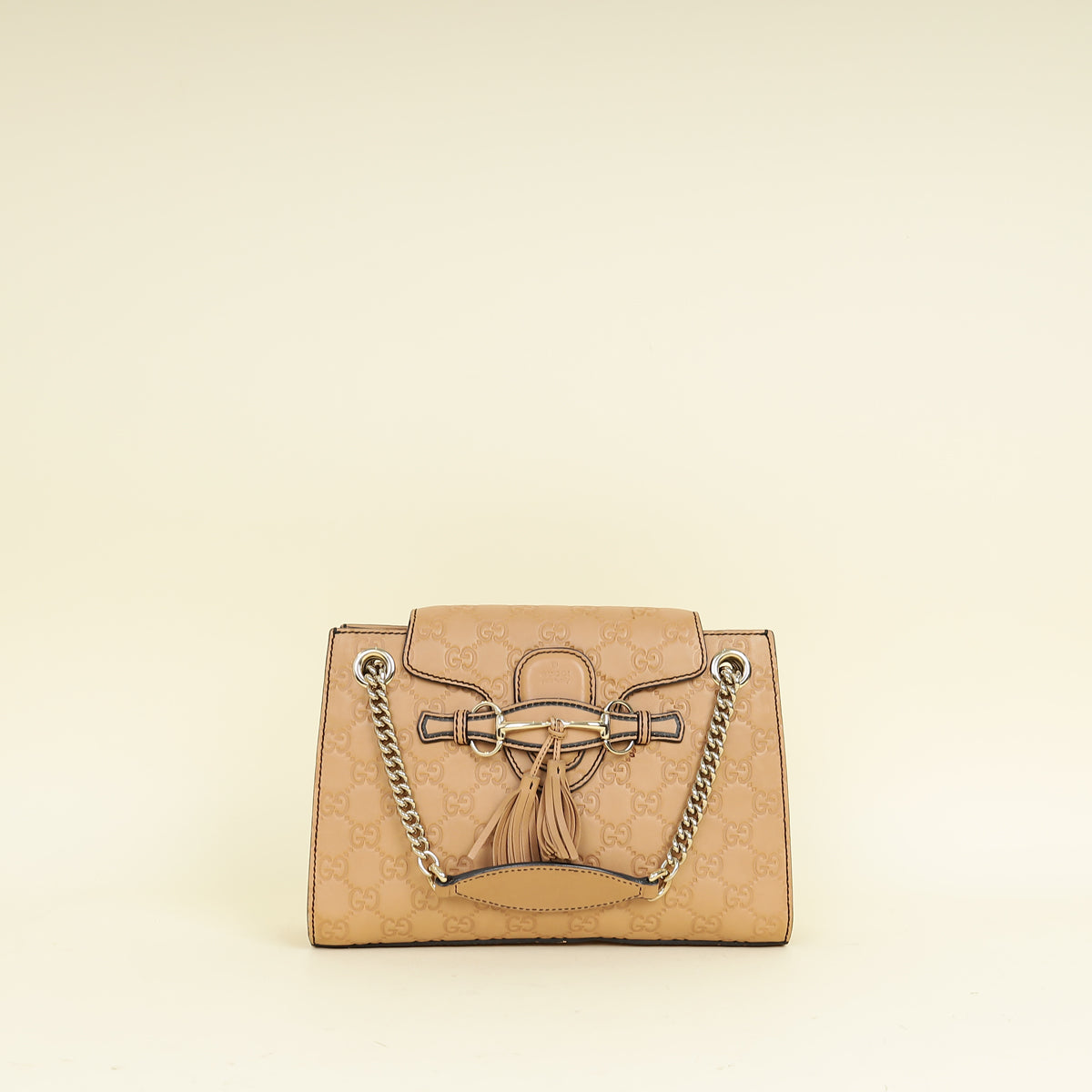 Gucci Beige Guccissima Emily Shoulder Bag