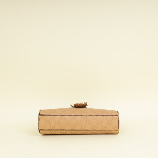 Gucci Beige Guccissima Emily Shoulder Bag
