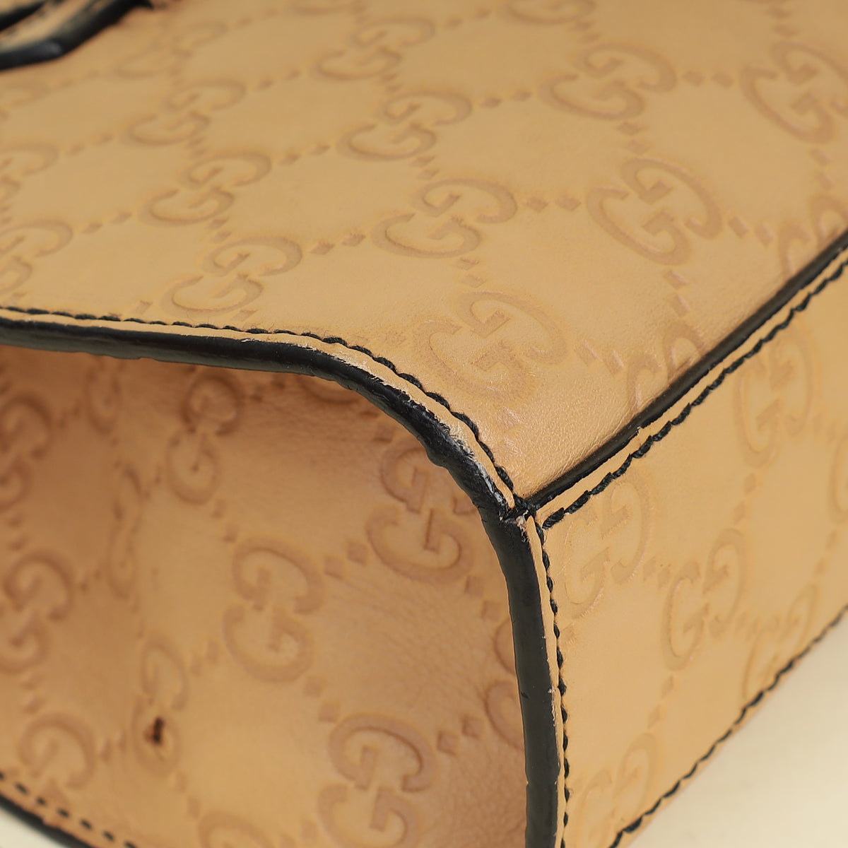 Gucci Beige Guccissima Emily Shoulder Bag