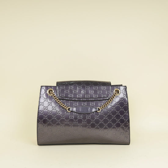 Gucci Violet GG Guccissima Large Emily Shoulder Bag