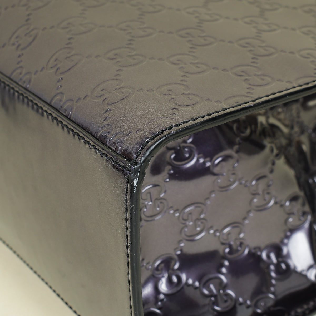 Gucci Violet GG Guccissima Large Emily Shoulder Bag