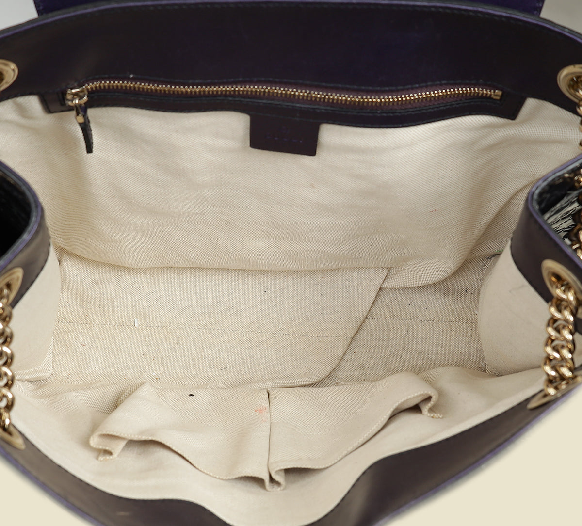 Gucci Violet GG Guccissima Large Emily Shoulder Bag