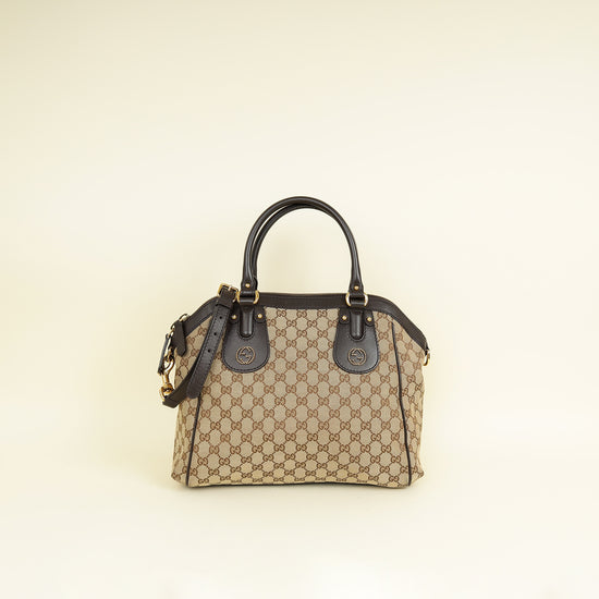Gucci Bicolor GG Scarlett Tote Medium Bag