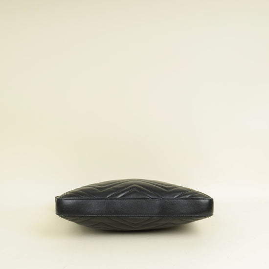 Gucci Black GG Marmont Messenger Bag