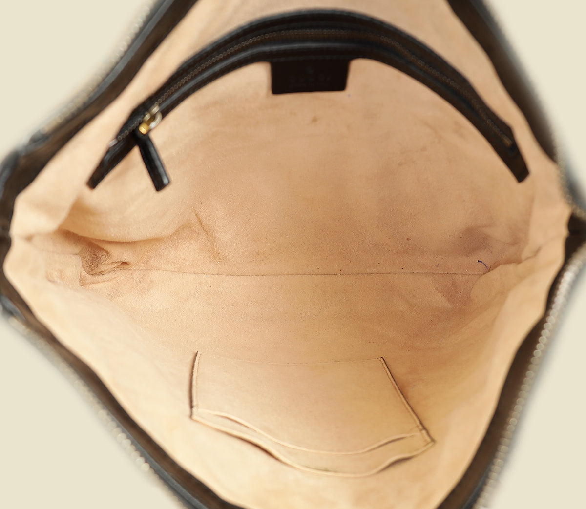 Gucci Black GG Marmont Messenger Bag