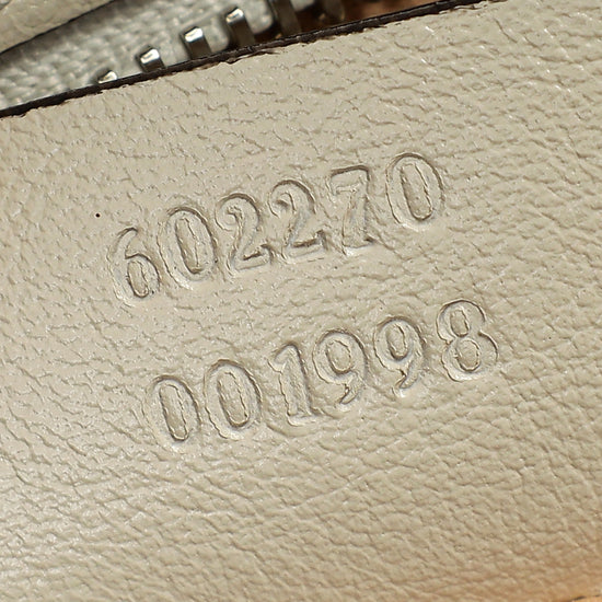 Gucci Blue GG Quilted Marmont Bamboo Top Handle Shoulder Bag