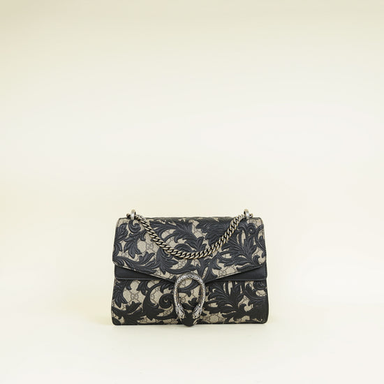 Gucci Bicolor GG Supreme Arabesque Dionysus Large Shoulder Bag