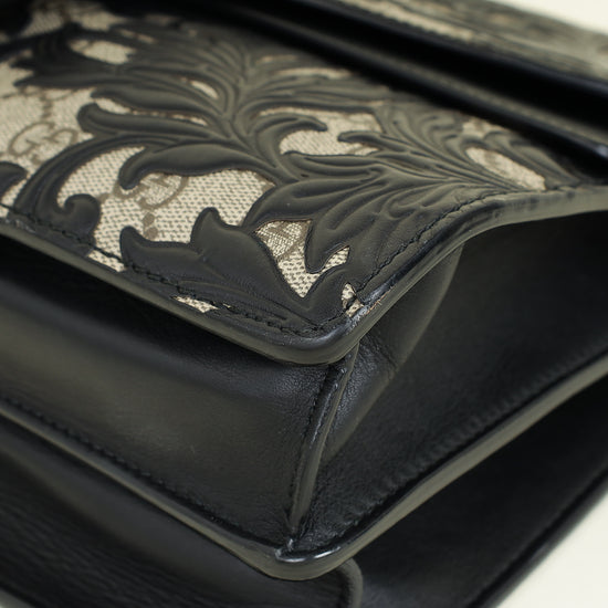 Gucci Bicolor GG Supreme Arabesque Dionysus Large Shoulder Bag