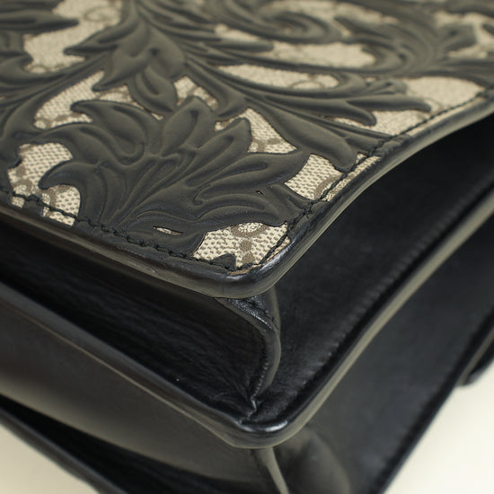 Gucci Bicolor GG Supreme Arabesque Dionysus Large Shoulder Bag