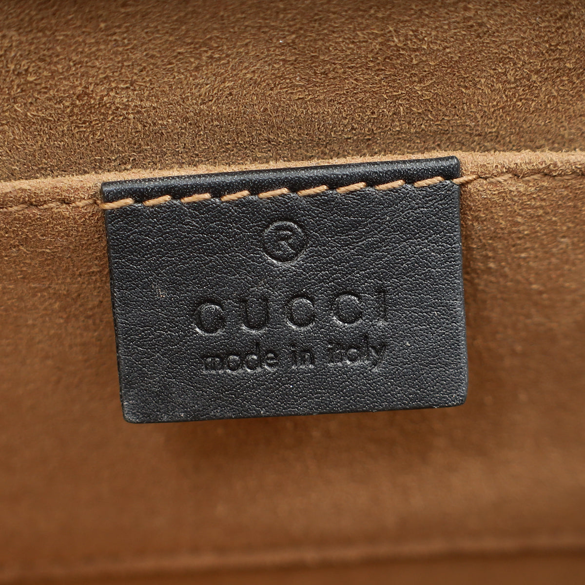 Gucci Bicolor GG Supreme Padlock Small Bag