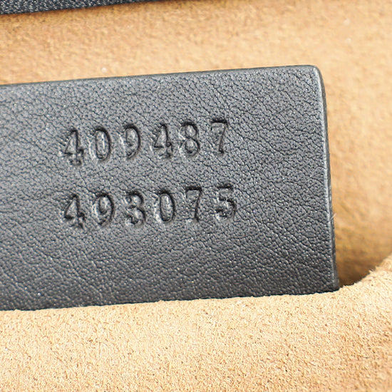 Gucci Bicolor GG Supreme Padlock Small Bag