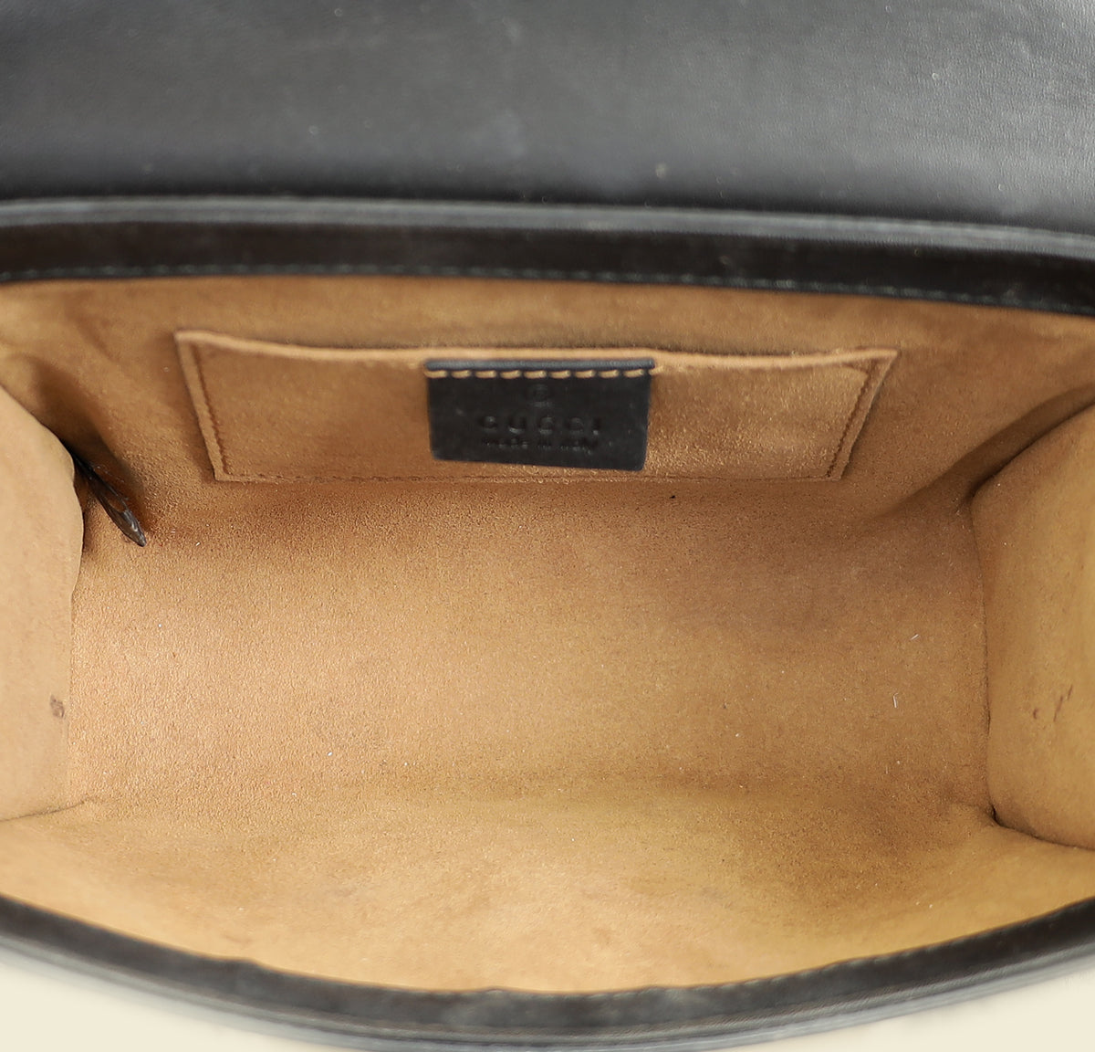 Gucci Bicolor GG Supreme Padlock Small Bag