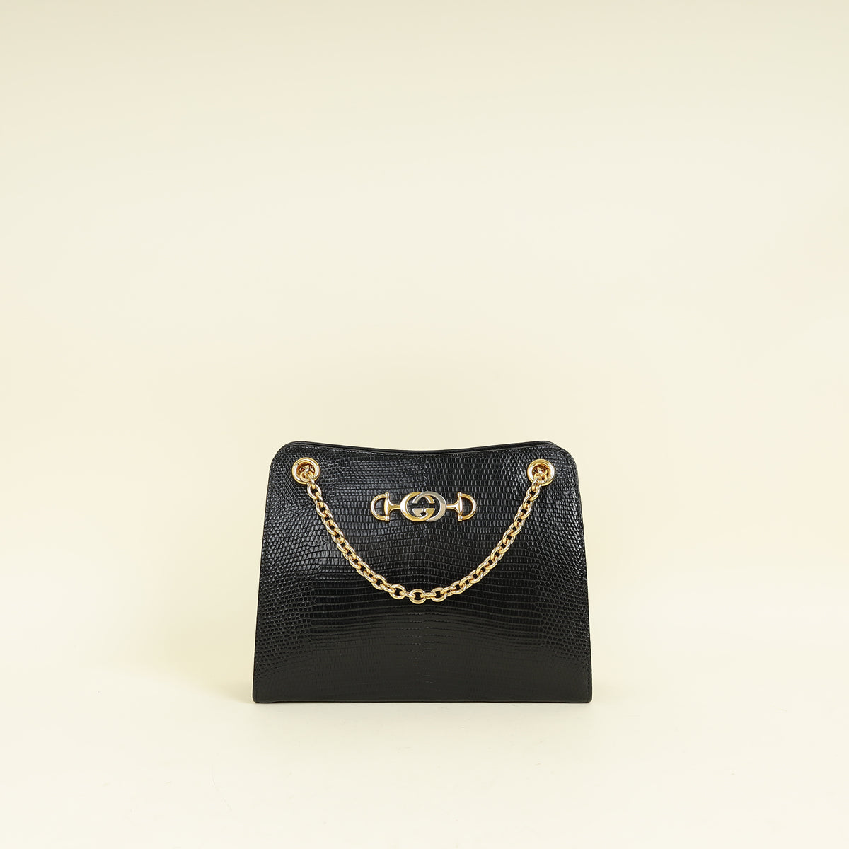 Gucci Black Shibuya Zumi Chain Shoulder Bag