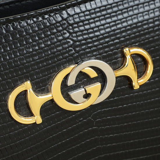 Gucci Black Shibuya Zumi Chain Shoulder Bag