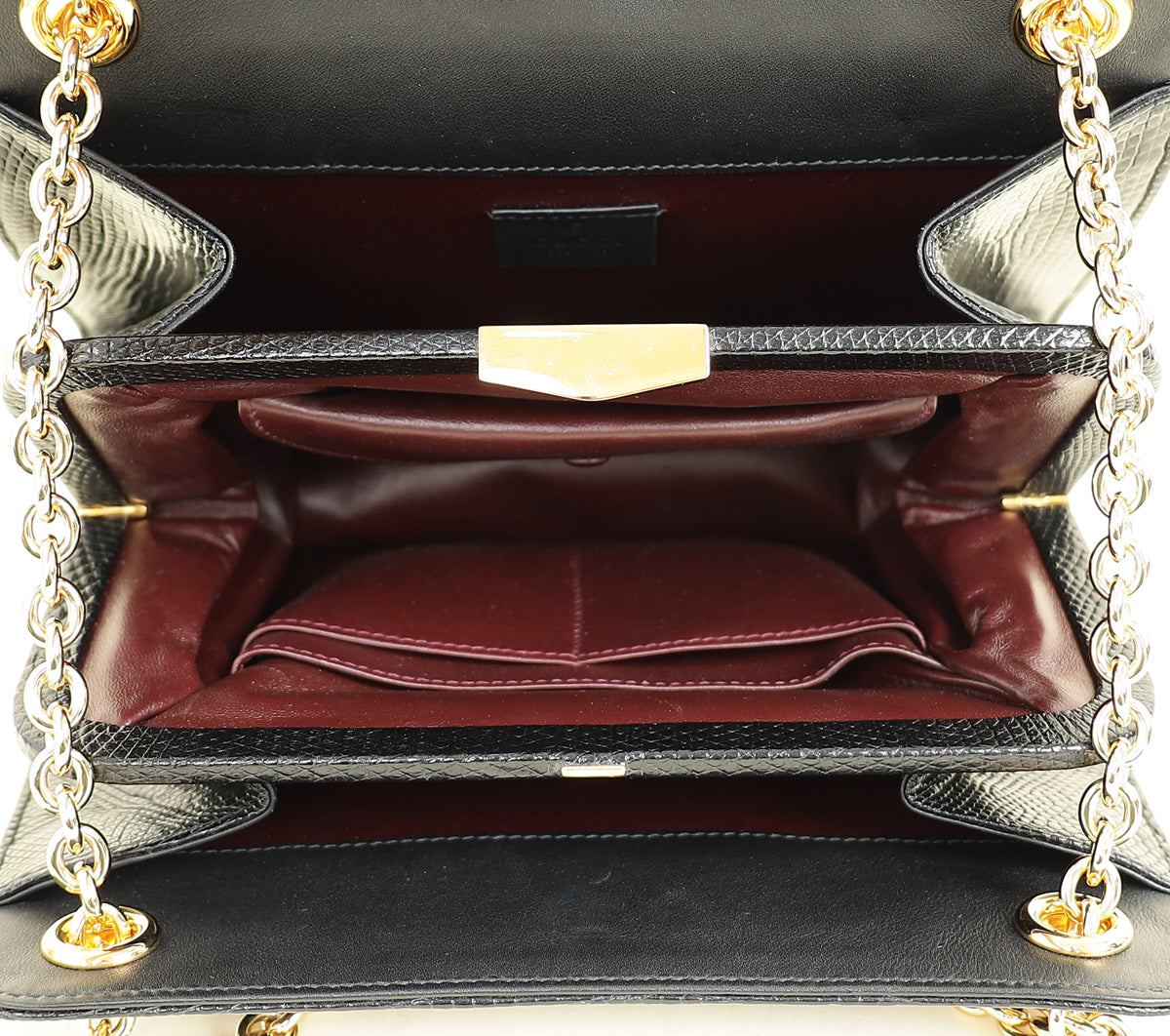 Gucci Black Shibuya Zumi Chain Shoulder Bag