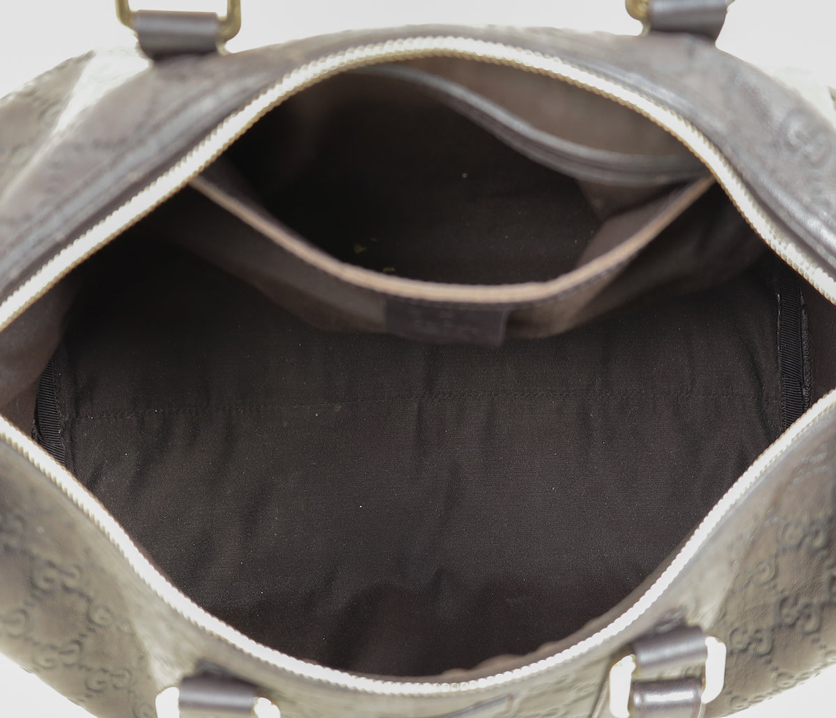 Gucci Chocolate GG Guccissima Joy Boston Medium Bag