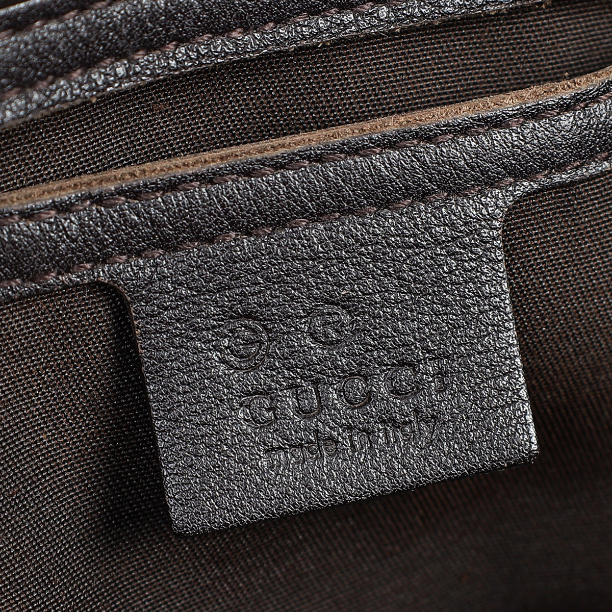 Gucci Chocolate GG Guccissima Joy Boston Medium Bag