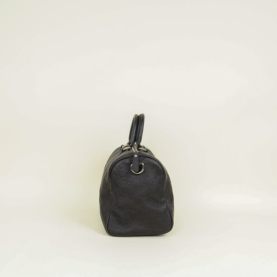 Gucci Chocolate GG Guccissima Joy Boston Medium Bag