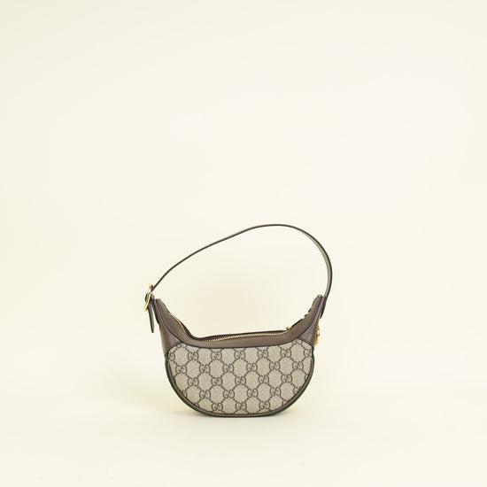 Gucci Bicolor GG Supreme Ophidia Mini Bag
