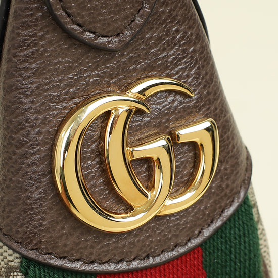 Gucci Bicolor GG Supreme Ophidia Mini Bag