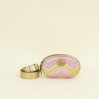 Gucci Bicolor GG Marmont Mini Belt Bag-Belt Bag-Gucci-THE CLOSET