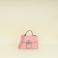 Gucci GG Marmont Top Handle Small Bag-Handbags-Gucci-THE CLOSET