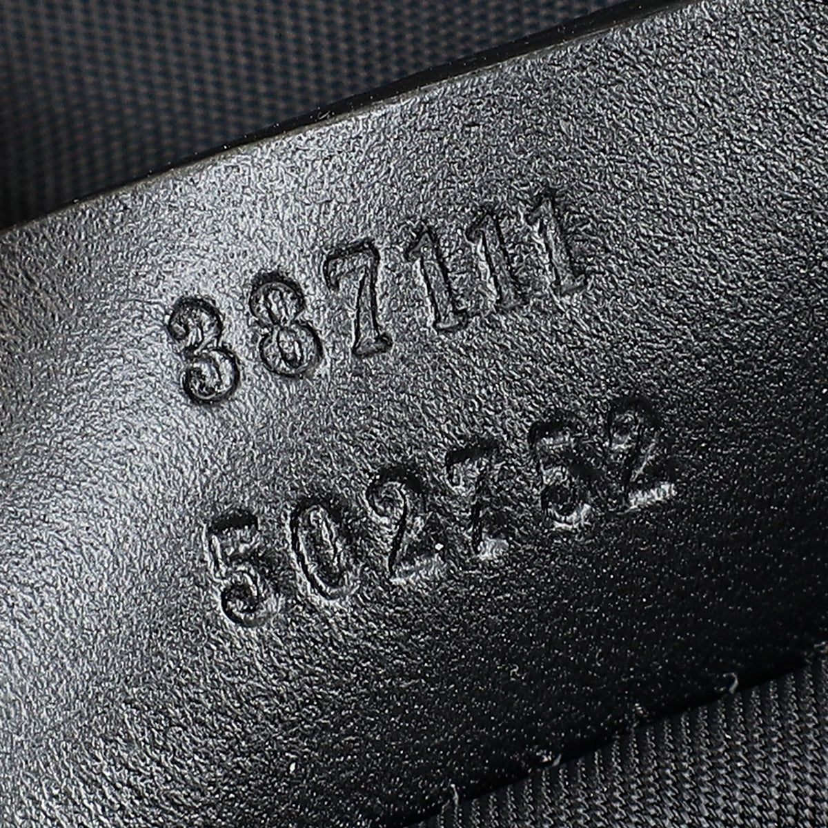 Gucci Black Web Crossbody Bag