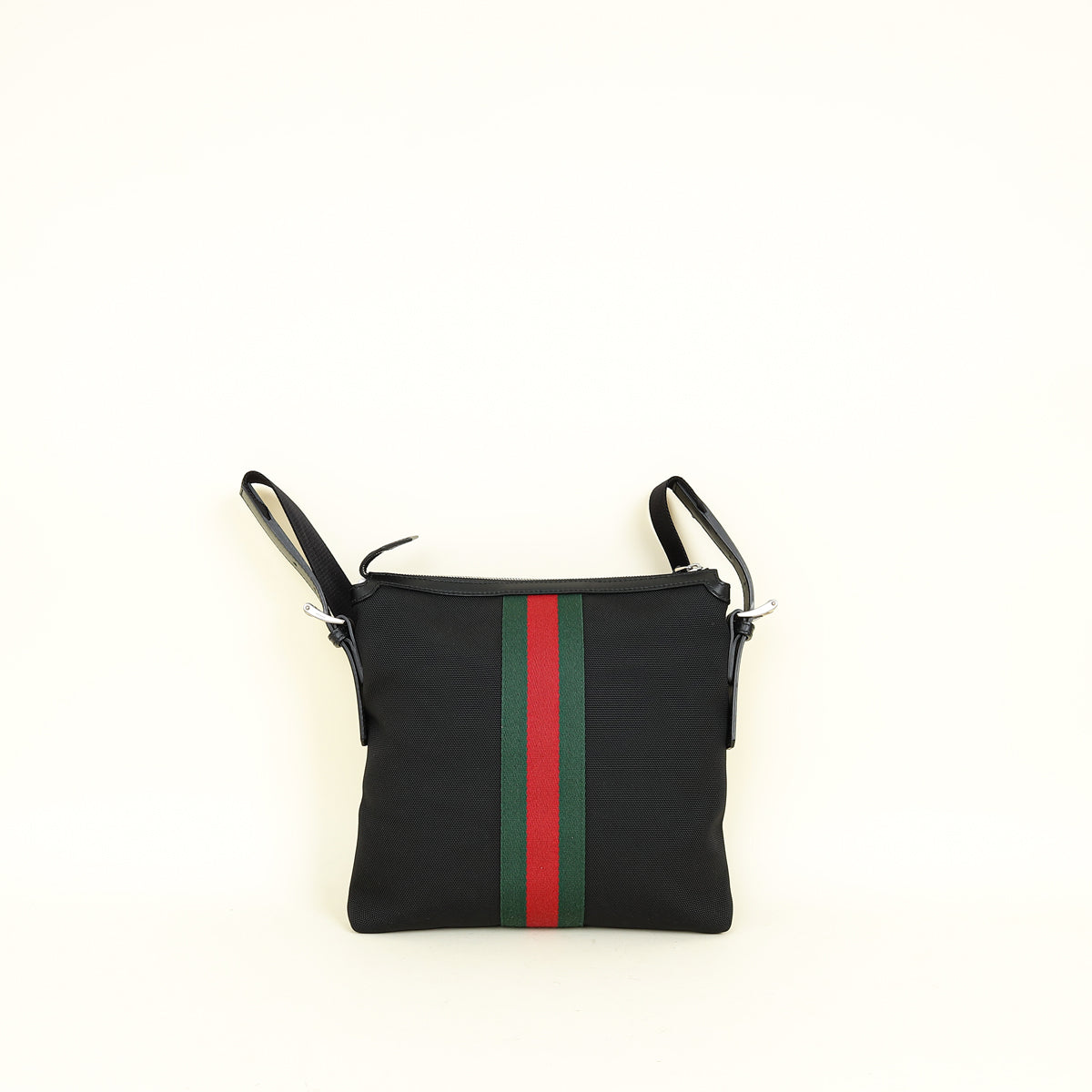 Gucci Black Web Crossbody Bag