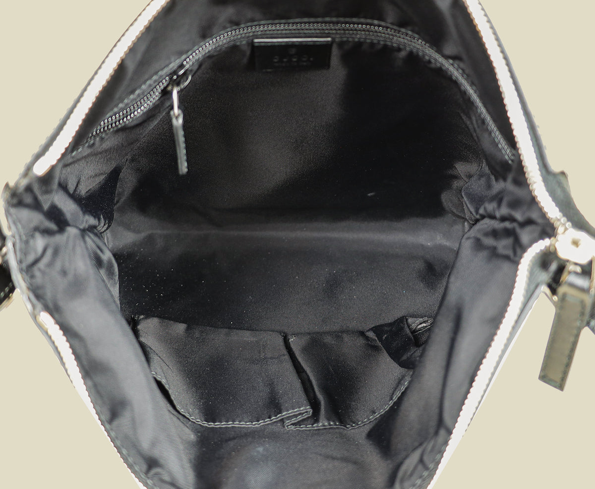 Gucci Black Web Crossbody Bag
