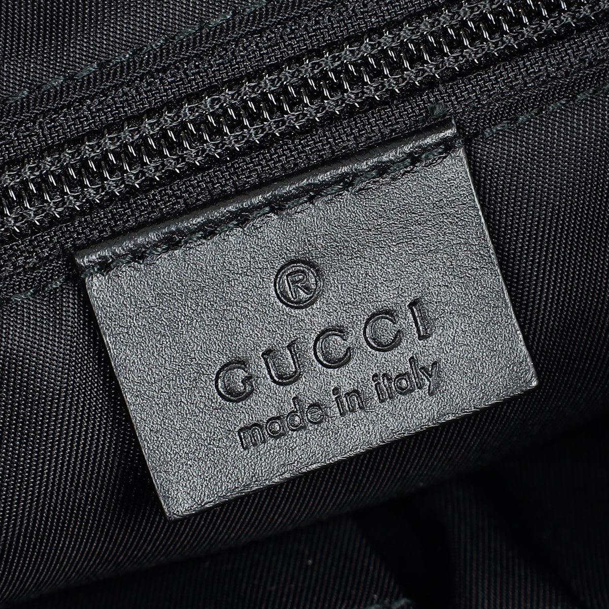 Gucci Black Web Crossbody Bag