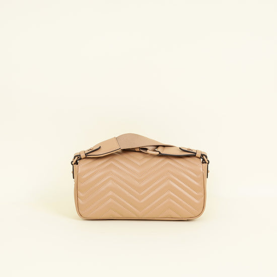 Gucci Porcelain Rose GG Marmont 2.0 Small Shoulder Bag