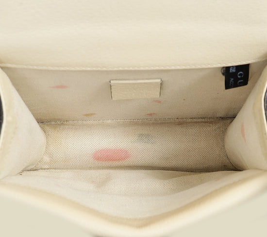 Gucci Cream White Dionysus Small Shoulder Bag