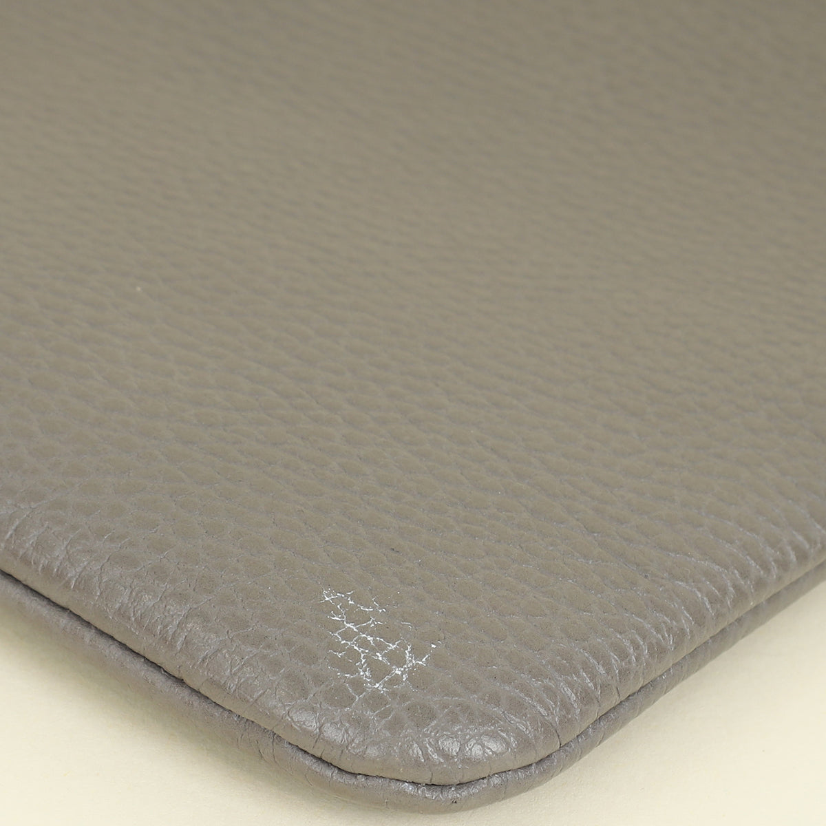 Gucci Grey Bamboo Clutch Bag