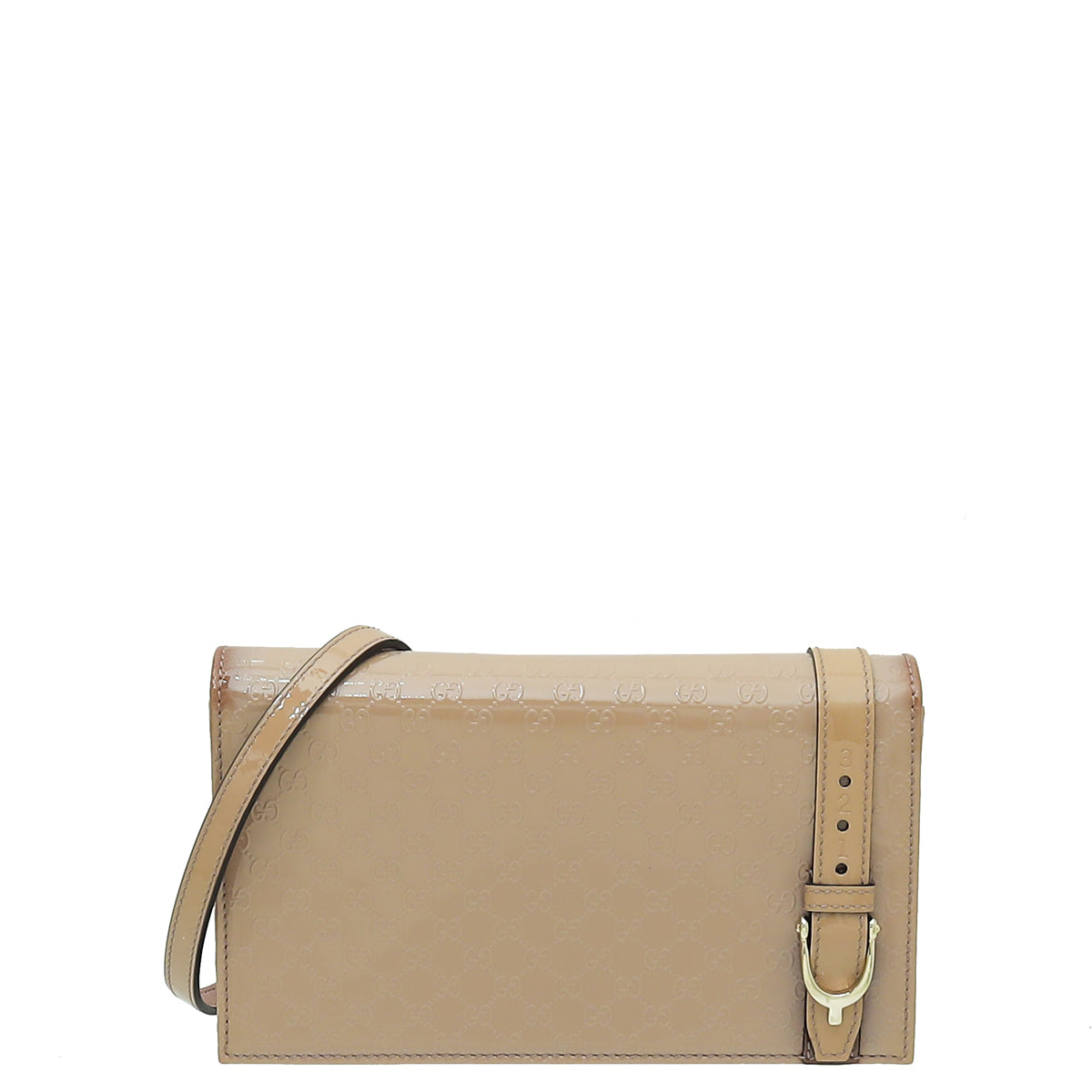 Gucci Nude GG Microguccissima Mini Nice Wallet On Strap-Gucci-THE CLOSET
