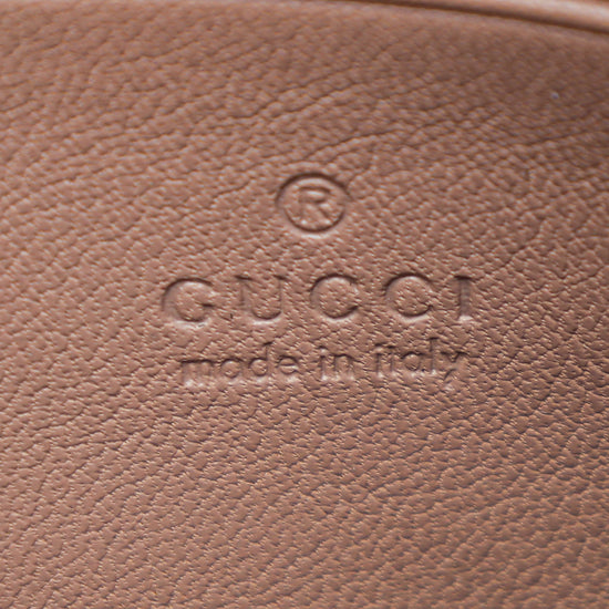 Gucci Nude GG Microguccissima Mini Nice Wallet On Strap