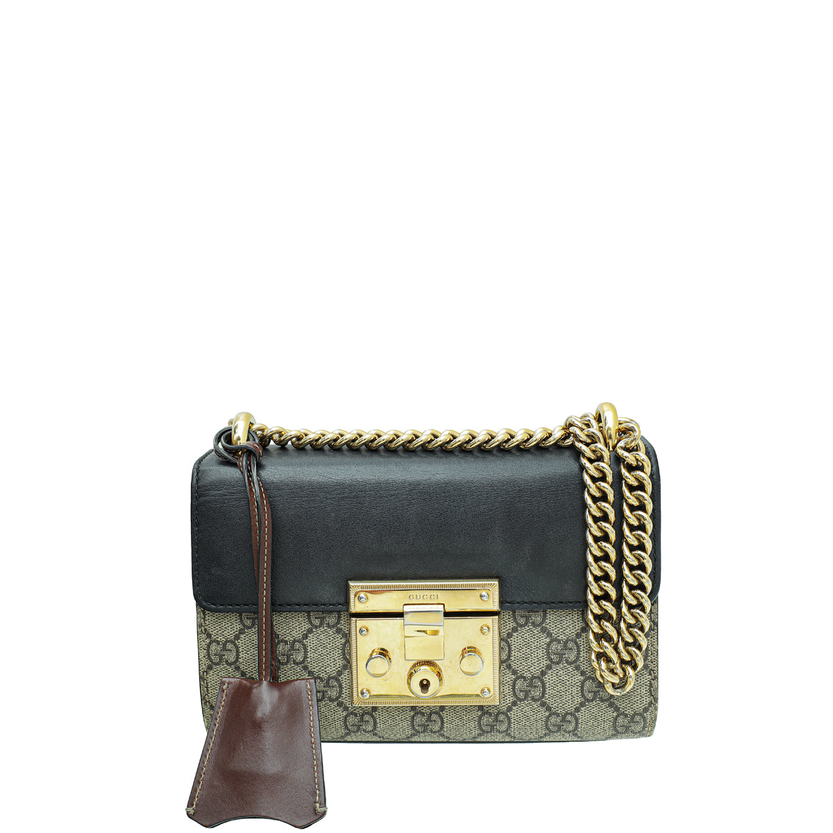 Gucci Tricolor Padlock Small Shoulder Bag-Gucci-THE CLOSET