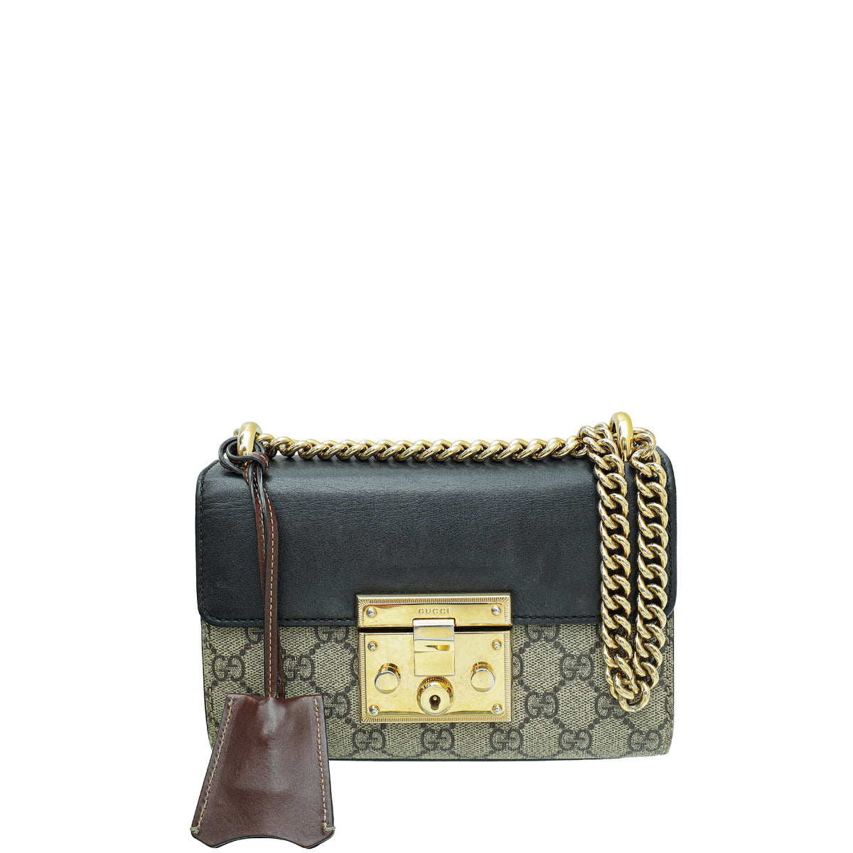 Gucci Tricolor Padlock Small Shoulder Bag