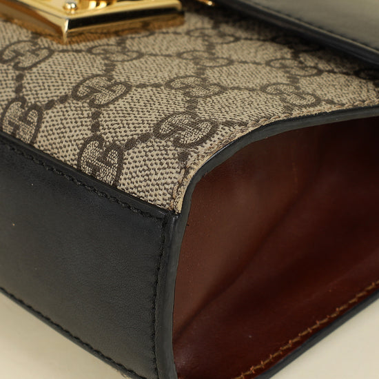 Gucci Tricolor GG Supreme Padlock Small Bag-Gucci-THE CLOSET