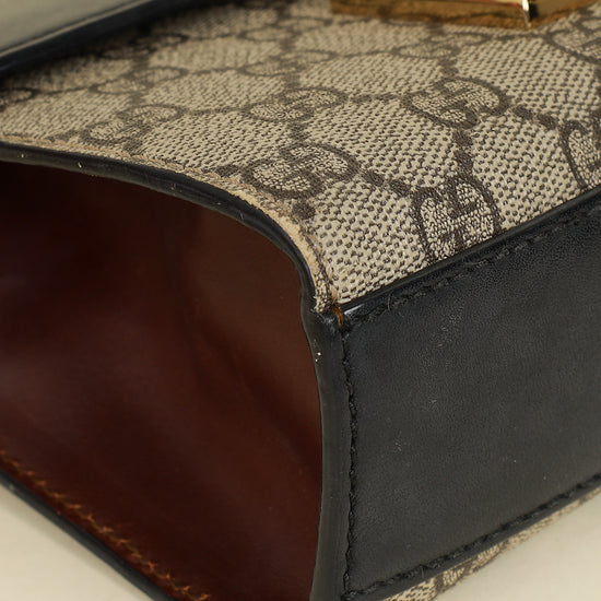 Gucci Tricolor GG Supreme Padlock Small Bag-Gucci-THE CLOSET