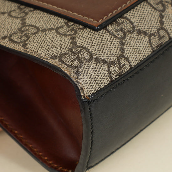 Gucci Tricolor GG Supreme Padlock Small Bag-Gucci-THE CLOSET