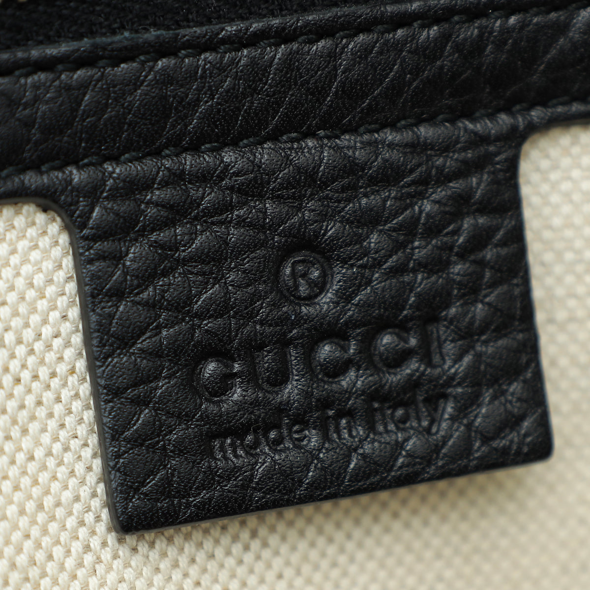 Gucci Black New Bamboo Top Handle Large Medium Bag
