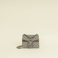 Gucci Ebony GG Supreme Dionysus Small Flap Shoulder Bag