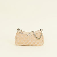 Gucci Beige GG Ophidia Denim Small Shoulder Bag