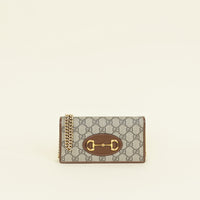 Gucci Bicolor Horsebit 1955 Wallet on Chain