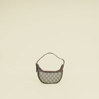 Gucci Ebony GG Supreme Small Ophidia Bag