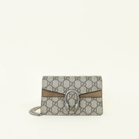Gucci Ebony GG Supreme Dionysus Super Mini Bag