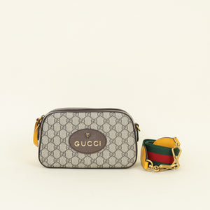 Gucci Tricolor GG Supreme Messenger Bag