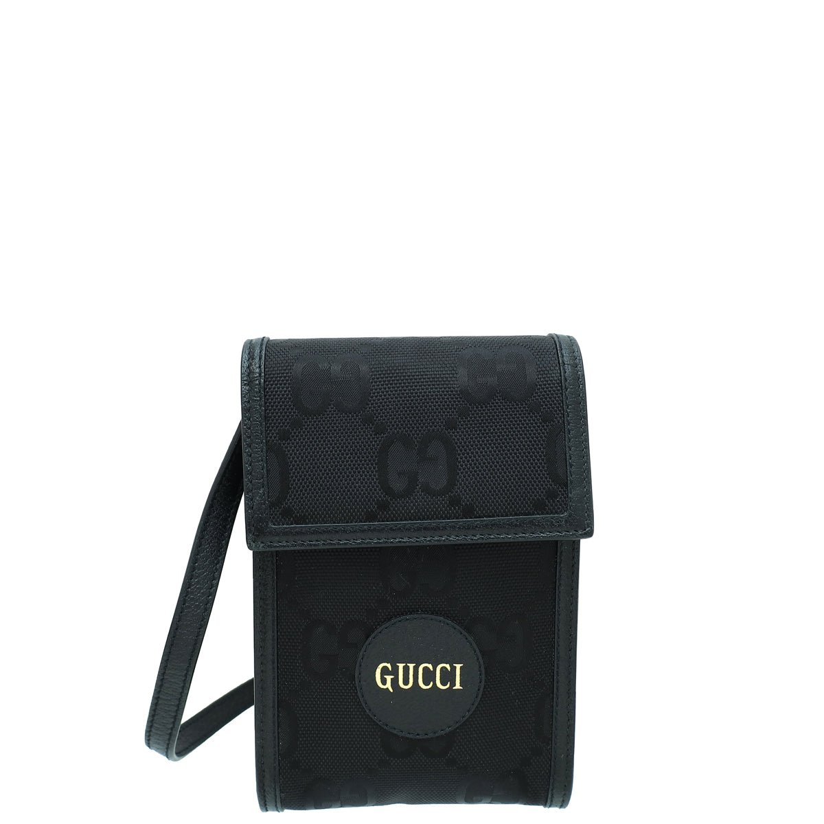 Gucci Black Jumbo GG Econyl Nylon Off the Grid Crossbody Bag-Gucci-THE CLOSET